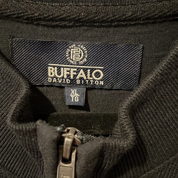 Buffalo David Bitton Man’ Zip Up Sweater # 244 - Picture 3 of 7